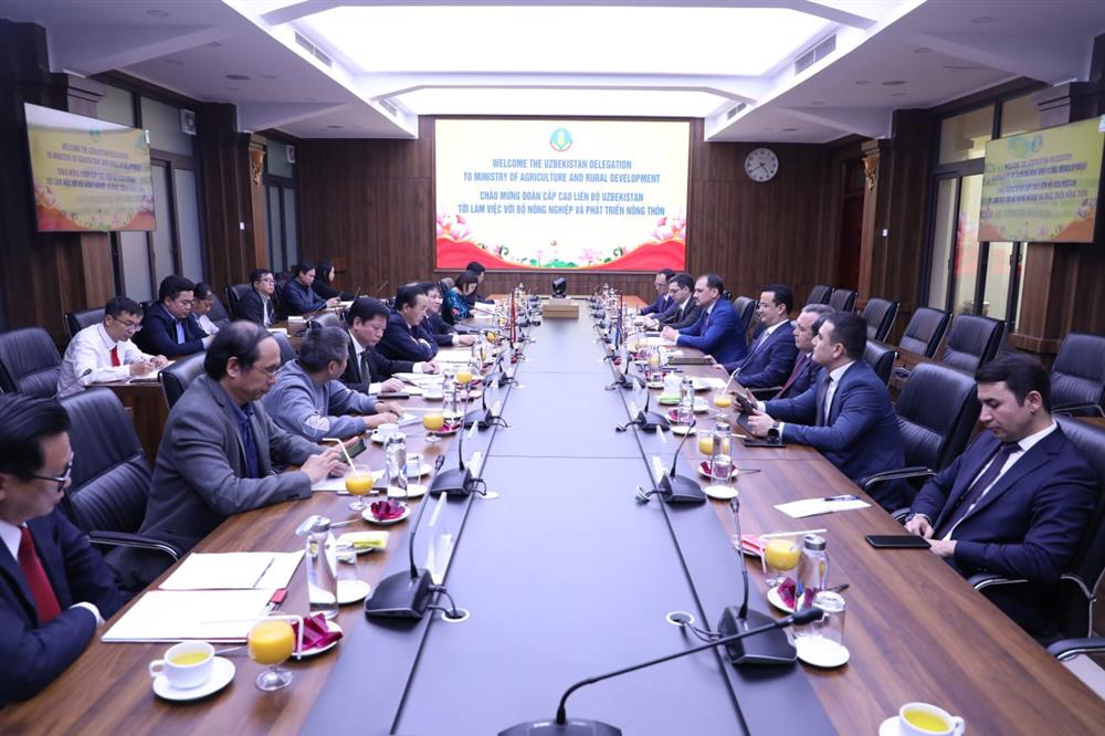 Bộ NN&PTNT: Kim ngạch song phương giữa Việt Nam và Uzbekistan có chuyển biến tích cực